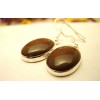 Boucles d'oreilles argent et Agate