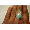 Bague argent et Turquoise T59