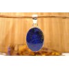 Pendentif argent et Lapis lazuli.