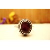 Bague argent et Tourmaline T54