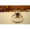 Bague argent et Tourmaline T54