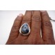 Bague argent et Pietersite T54