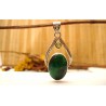 Pendentif argent et Chrysocolle.