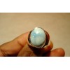 Bague homme en argent et Larimar T 62