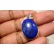 Pendentif argent et Lapis lazuli.