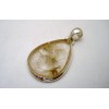 Pendentif en argent et Quartz routile