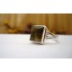 Bague argent et Labradorite T 59