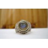 Bague argent et Labradorite T 56