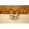 Bague en argent et Tourmaline T54.5