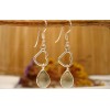 Boucles d'oreille en argent et Agate.