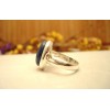 Bague en argent et Cyanite T54.5