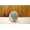 Bague en argent et Larimar T 49