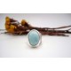 Bague en argent et Larimar T 49