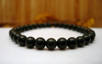 Bracelet en Obsidienne oeil céleste 6mm.