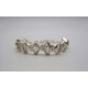 Bracelet en argent et Diamant d'herkimer.