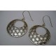 Boucle d'oreilles en argent Massif.