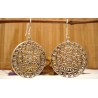 Boucle d'oreilles en argent Massif.