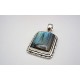 Pendentif en argent et Labradorite.