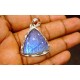 Pendentif en argent et Labradorite.