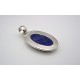 Pendentif en argent et Lapis lazuli..