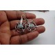 Boucles d'oreille en argent et Opale.