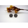 Boucles d'oreille en argent.