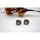Boucles d'oreille en argent.