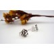 Boucles d'oreille en argent.