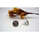 Boucles d'oreille en argent.