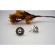 Boucles d'oreille en argent.