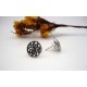 Boucles d'oreille en argent.