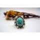 Bague argent et Turquoise T59