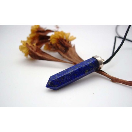 Pendentif argent et Lapis lazuli.