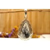 Pendentif argent et Dendrite opale.