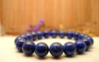 Bracelet en Lapis lazuli en 8mm.