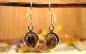 Boucles d'oreilles argent et Labradorite.