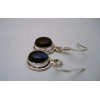 Boucles d'oreilles argent et Labradorite.