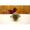 Bague argent et Labradorite T 57