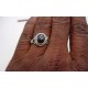 Bague argent et Labradorite T 57