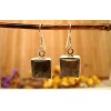 Boucles d'oreilles argent et Labradorite