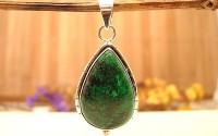 Pendentif en argent et Chrysocolle.