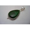 Pendentif en argent et Chrysocolle.