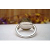 Bague en argent et Labradorite T 49