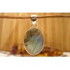 Pendentif argent et Labradorite.