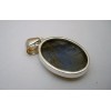 Pendentif argent et Labradorite.