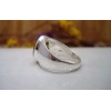 Bague homme en argent et Labradorite T 63