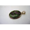 Pendentif en argent et Rubis zoisite.