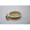Pendentif en argent et Quartz rutile.