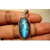 Pendentif en argent et Labradorite.