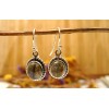 Boucles d'oreilles en argent et Labradorite